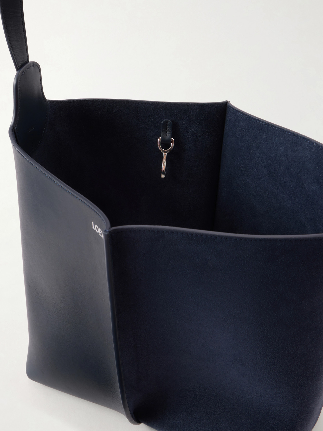 Bilbao Suede And Leather Tote