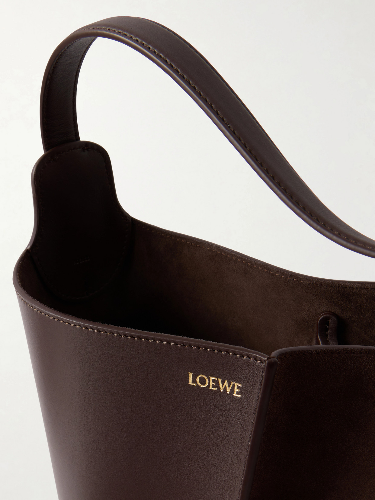 Bilbao Suede And Leather Tote