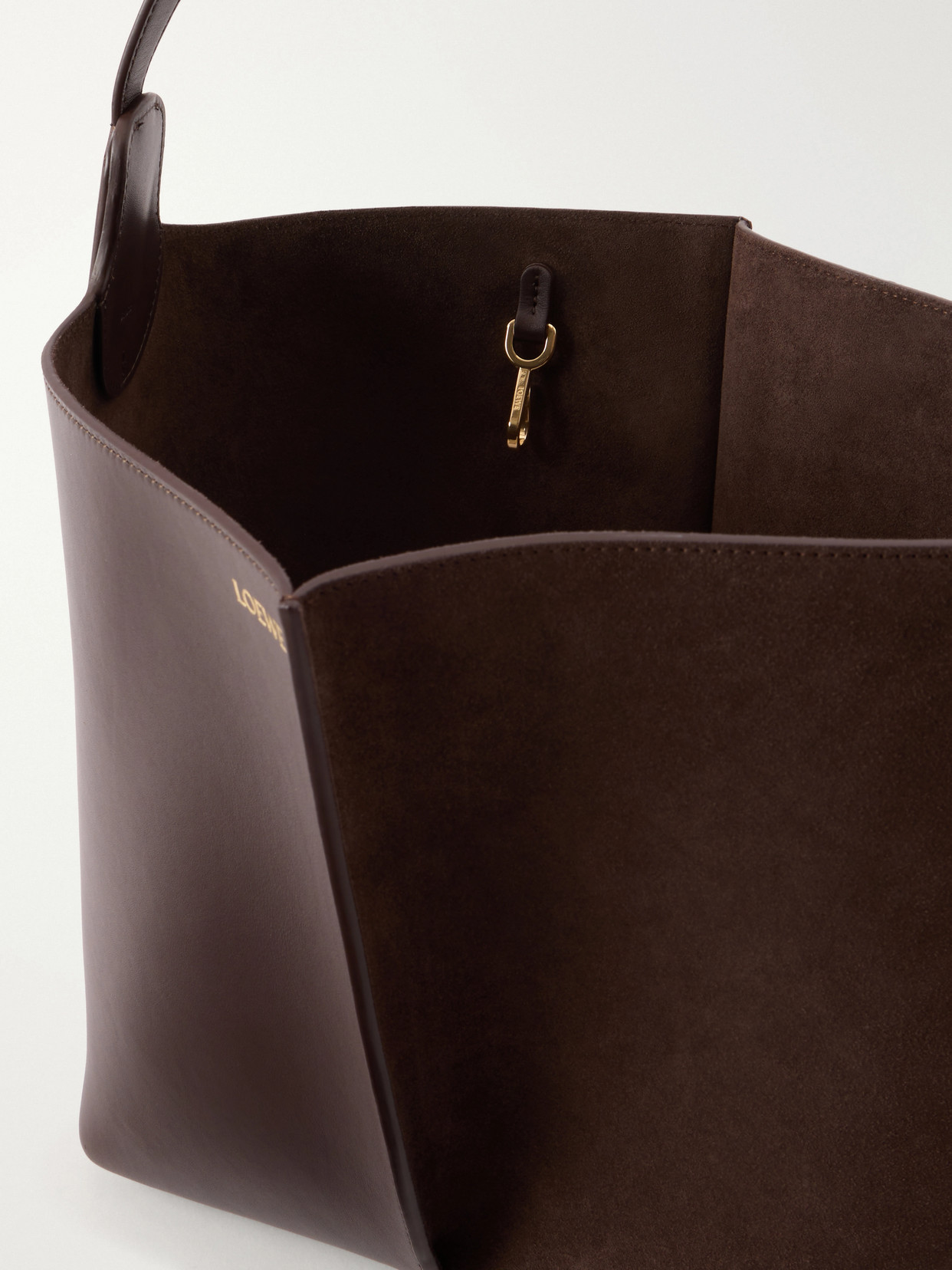 Bilbao Suede And Leather Tote