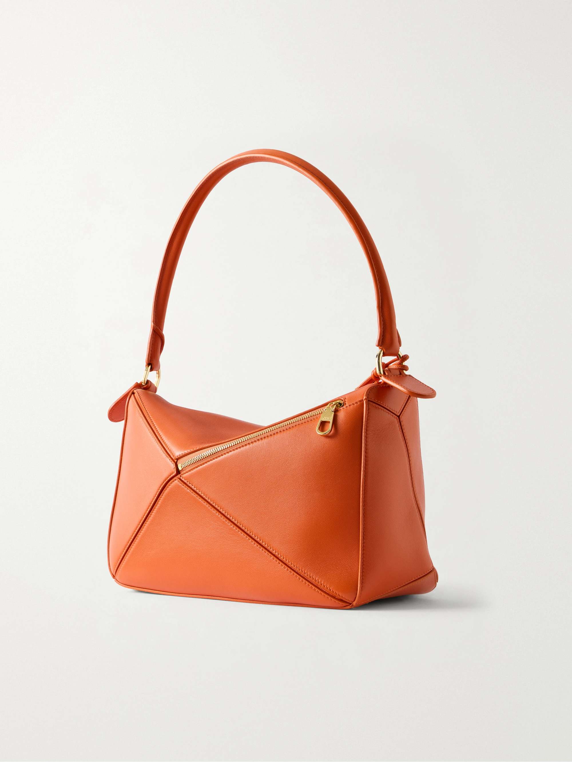 LOEWE + Paula's Ibiza Puzzle small leather shoulder bag | NET-A-PORTER