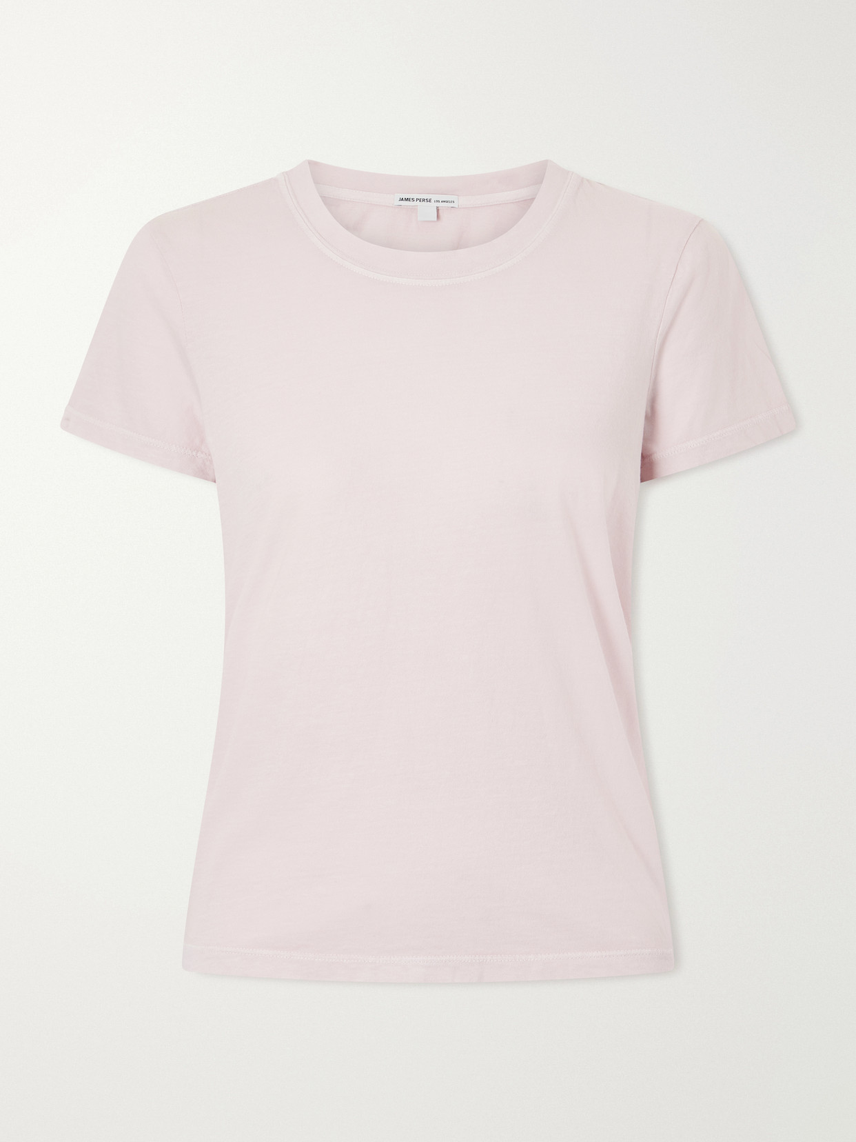 James Perse Vintage Boy Cotton T-shirt In Pink