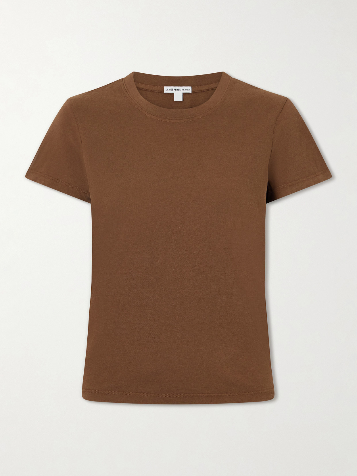 James Perse Vintage Boy Cotton T-shirt In Brown