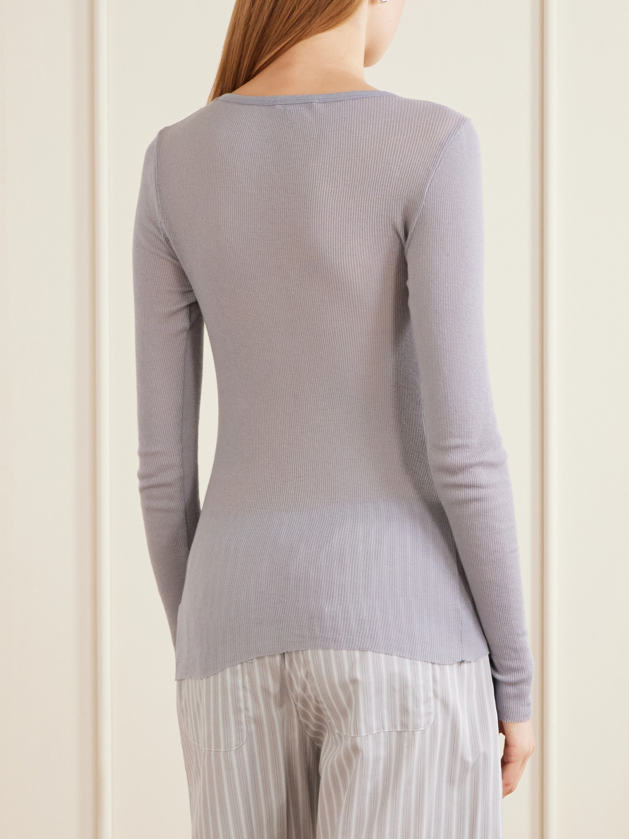 Cotton And Cashmere-Blend T-Shirt