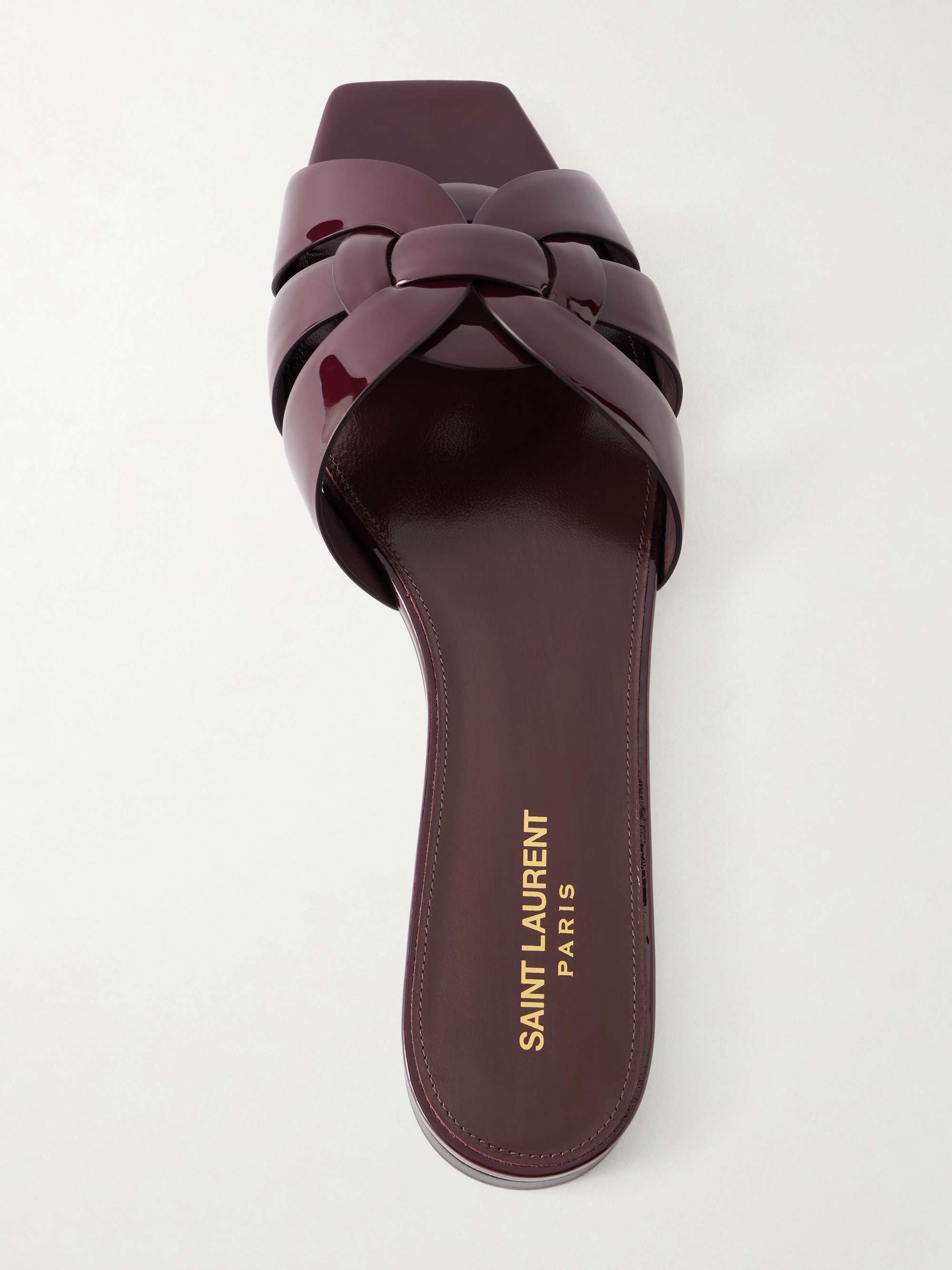 SAINT LAURENT Tribute leather sandals | NET-A-PORTER