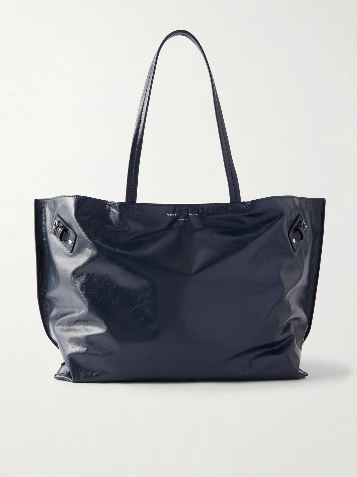 Proenza Schouler Days Leather Tote In Blue