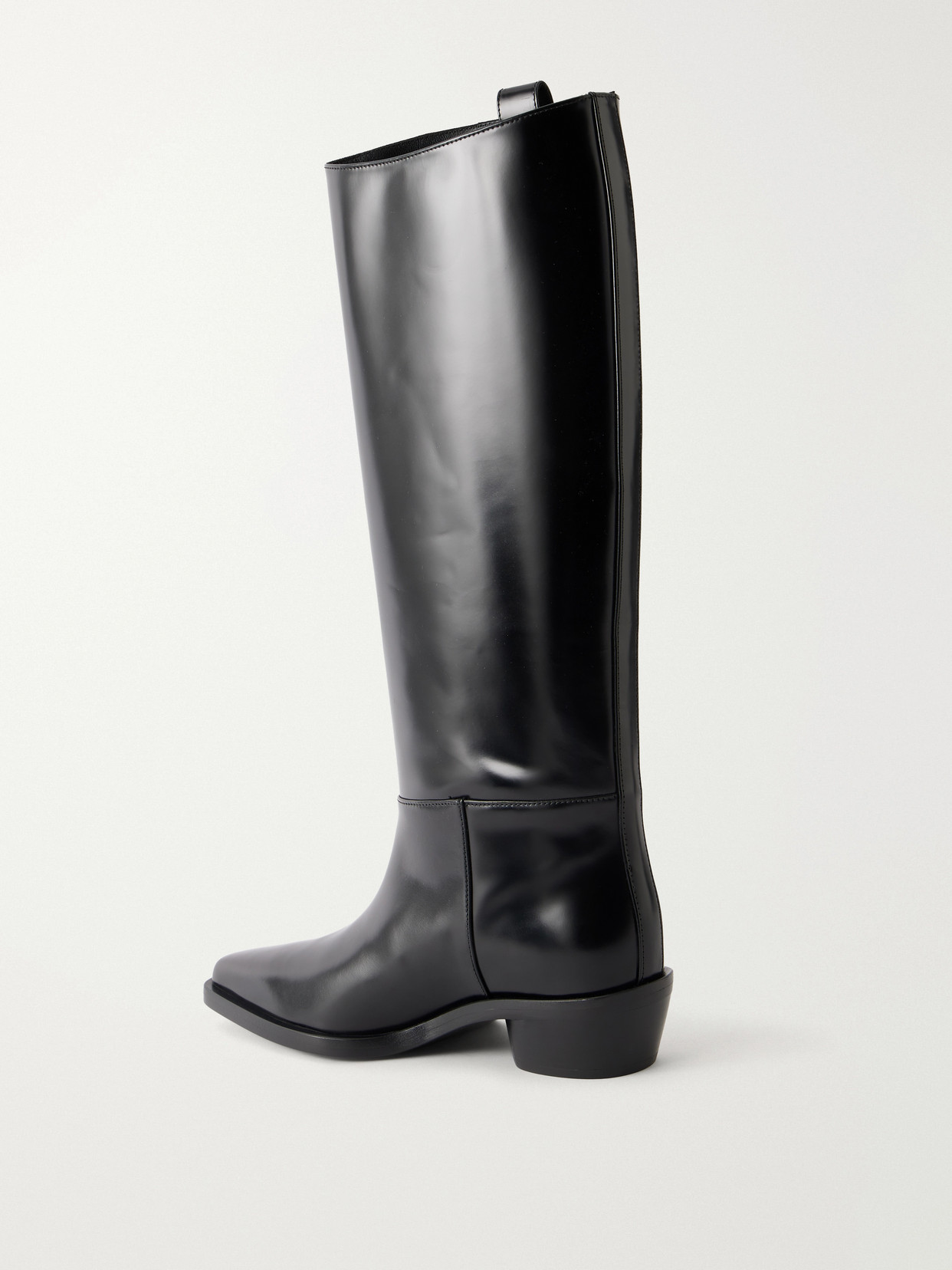 Bronco Grommet Knee-High Boots