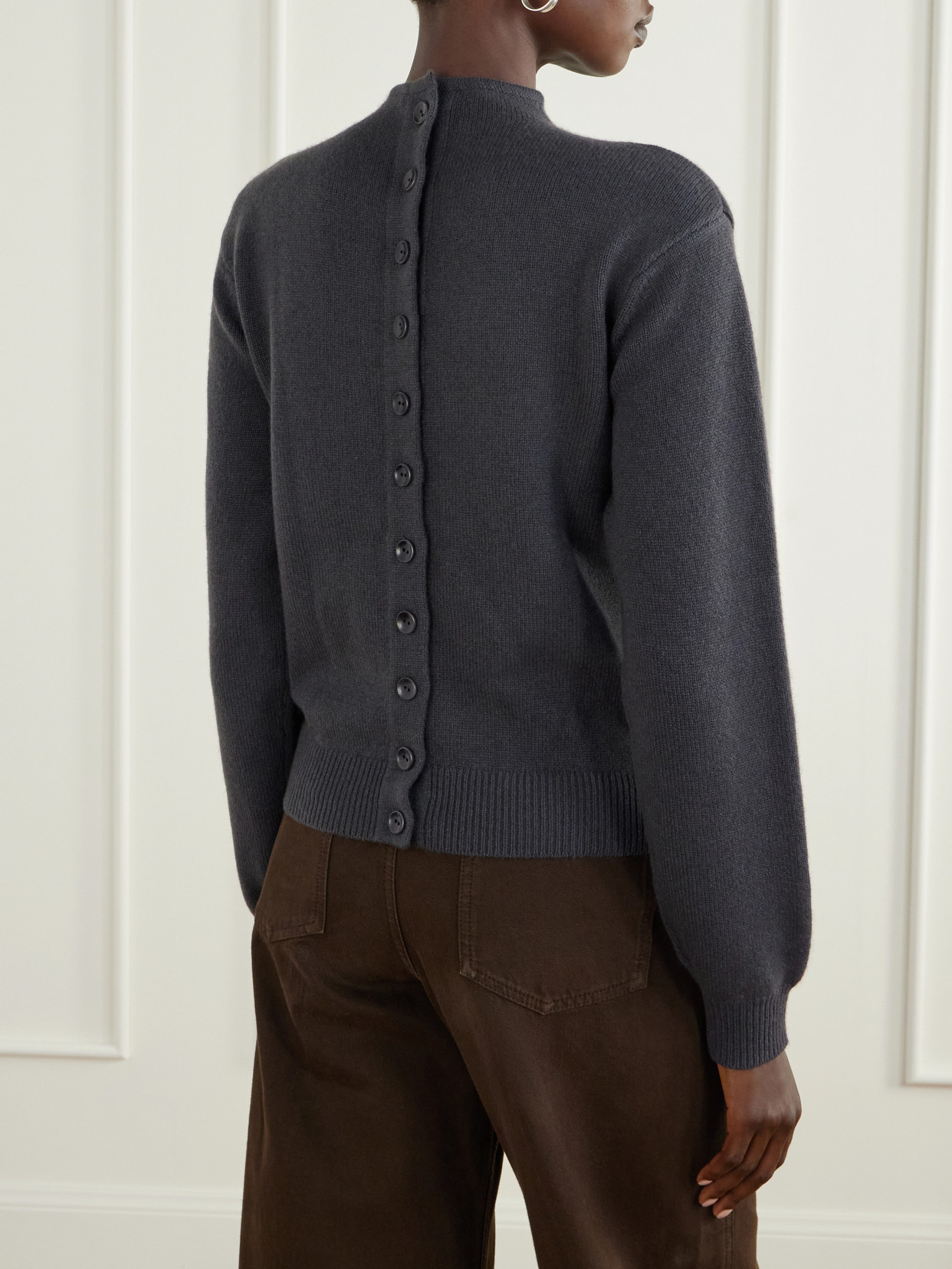Reversible Cashmere Sweater