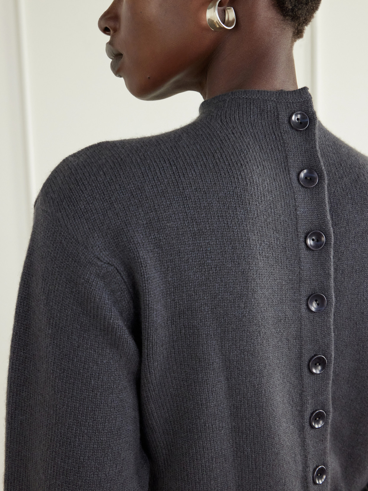 Reversible Cashmere Sweater