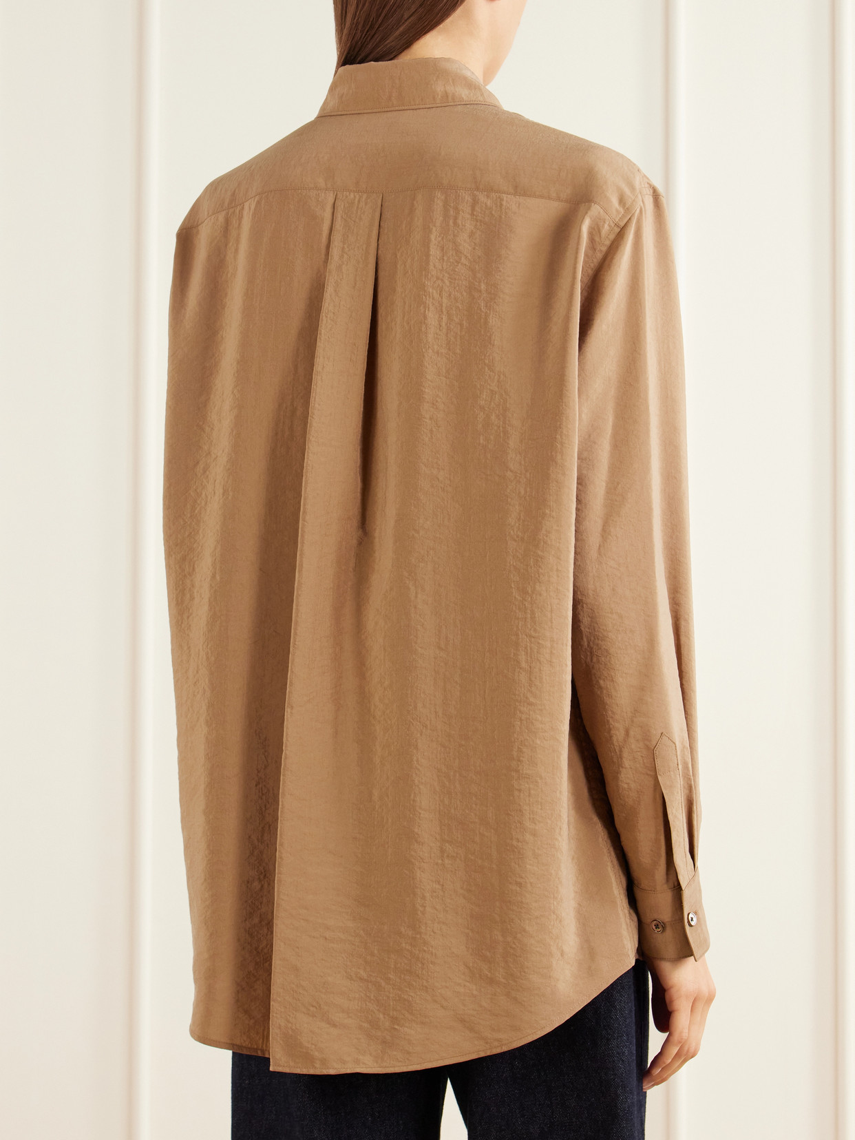 Silk-Blend Shirt