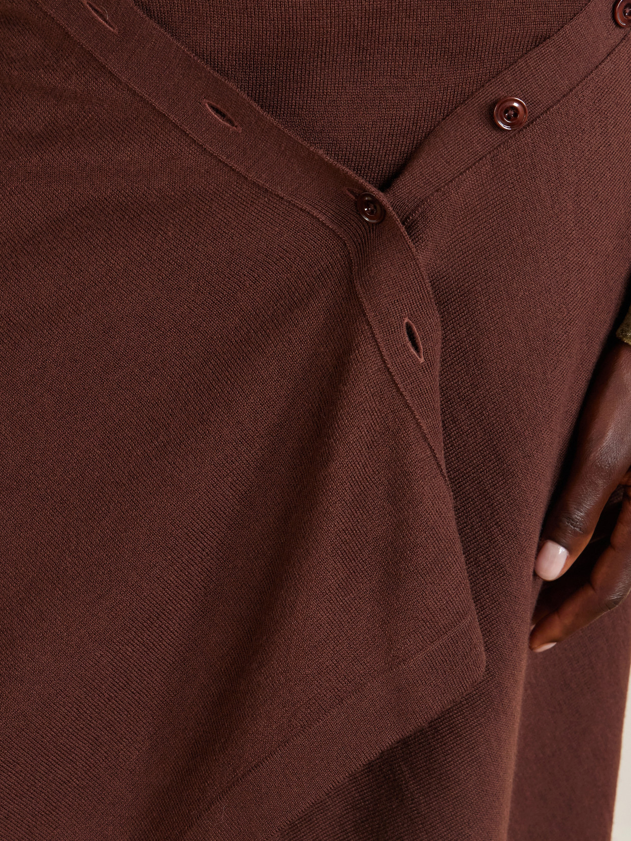 Wool-Blend Midi