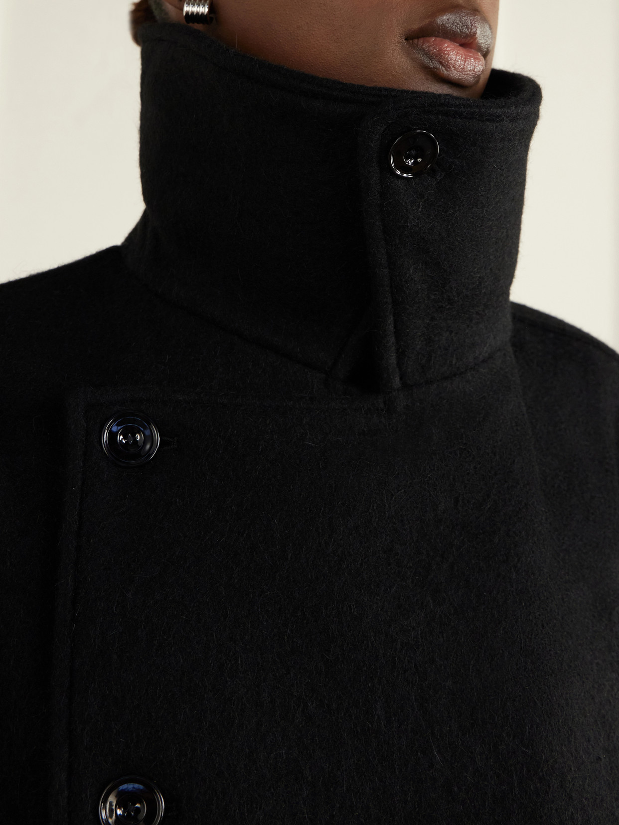 Belted Wool And Alpaca-Blend Coat