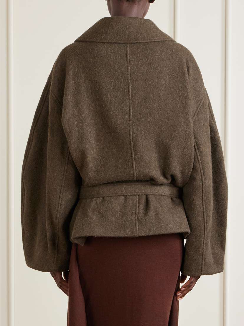 Lemaire Wool And Alpaca-blend Coat | Thumbnail 4