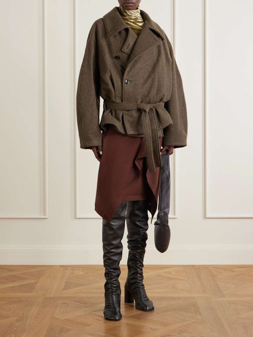 Lemaire Wool And Alpaca-blend Coat | Thumbnail 2