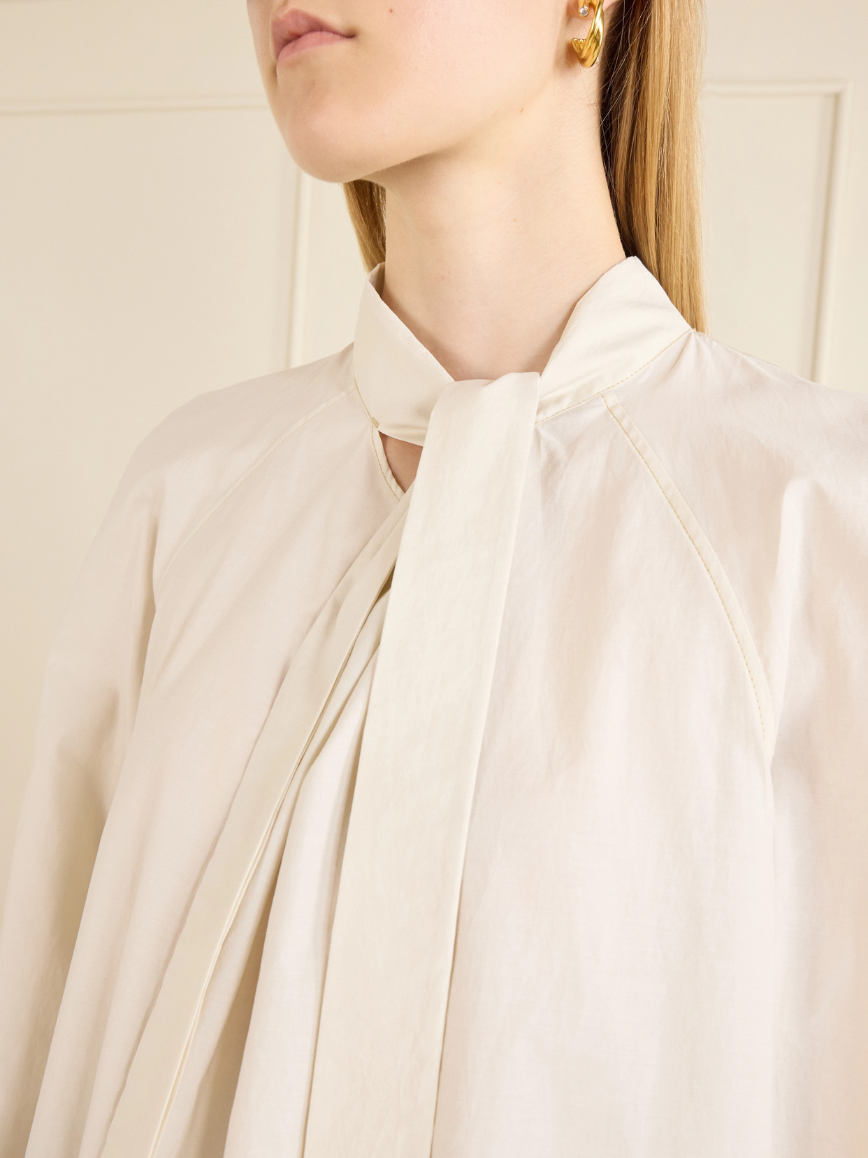 Ascot Cotton And Silk-Blend Shirt