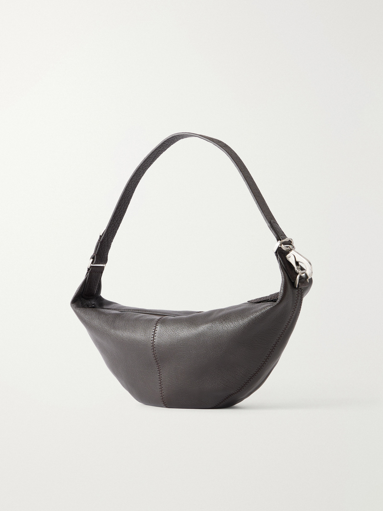 Quiver Clip Mini Paneled Full-Grain Shoulder Bag