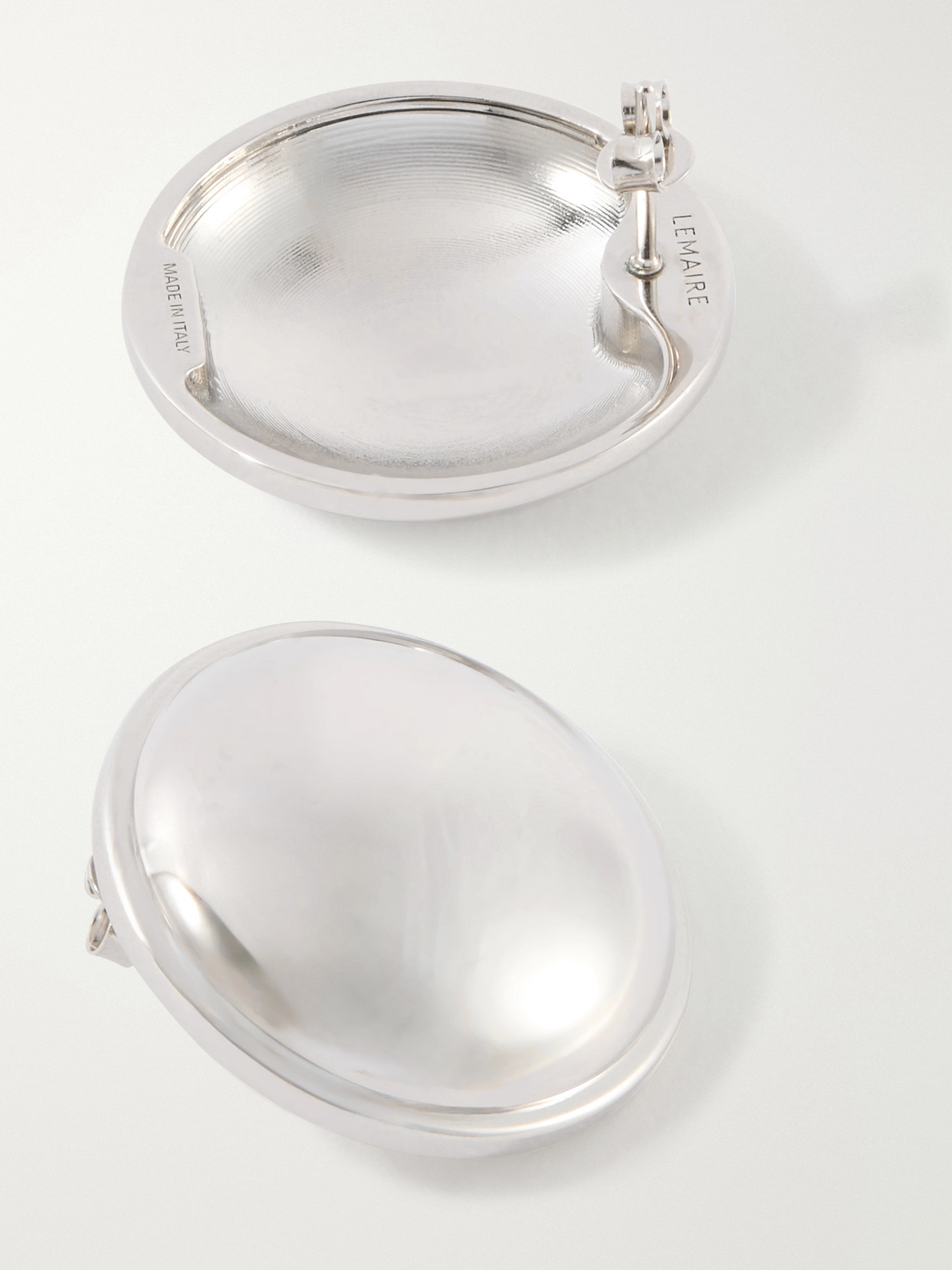 Lemaire Witch Silverr-tone Earrings In Silver