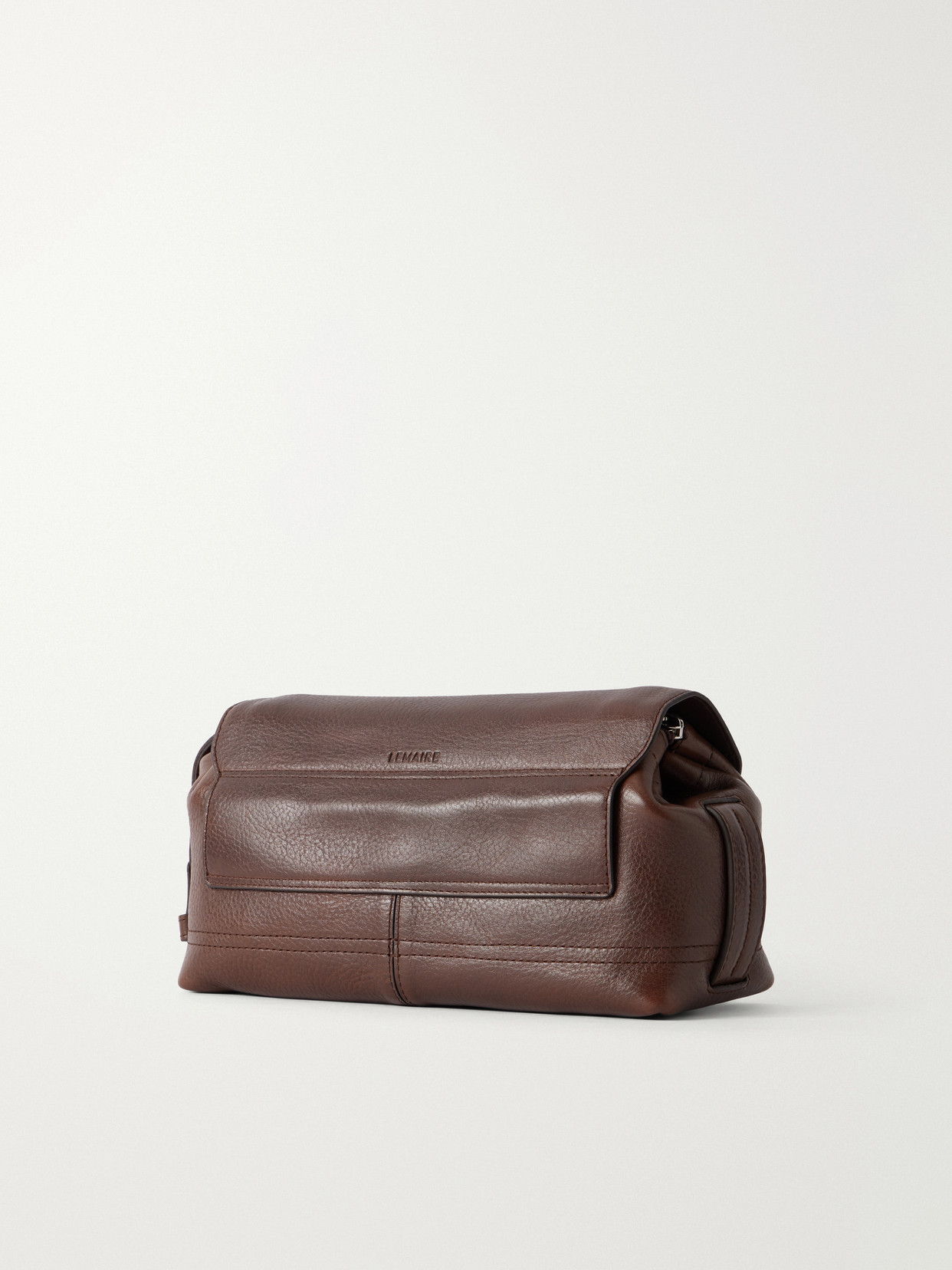 Gear Small Textured-Leather Shoulder Bag