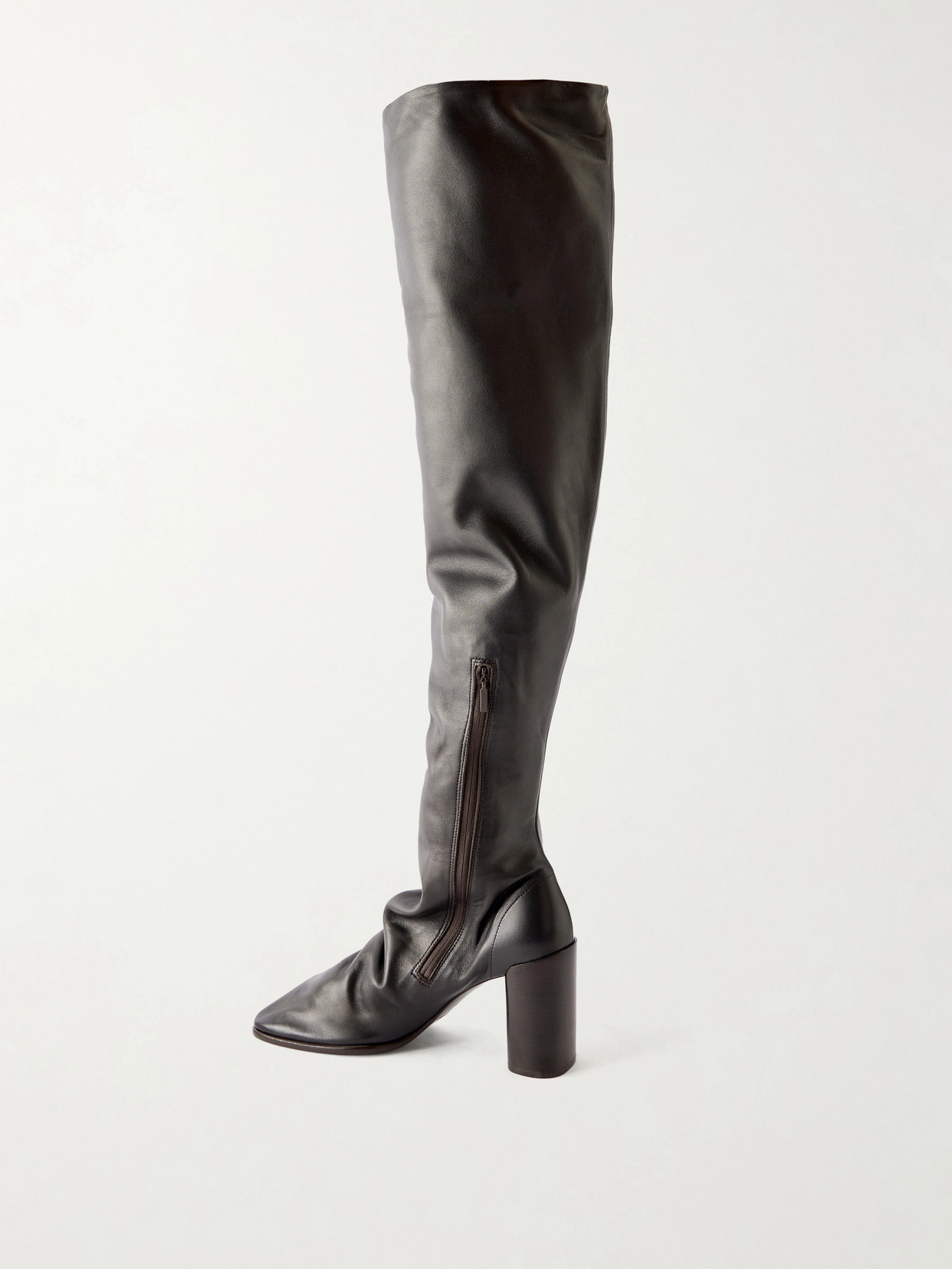 Leather Knee Boots