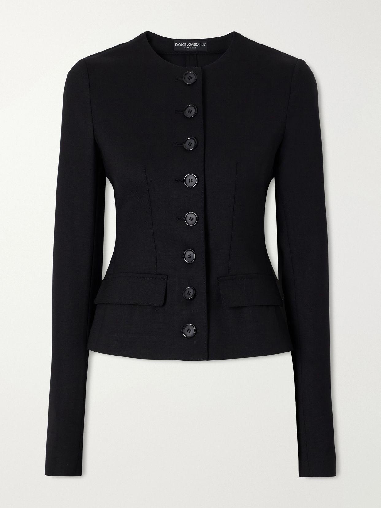 stretch wool jacket