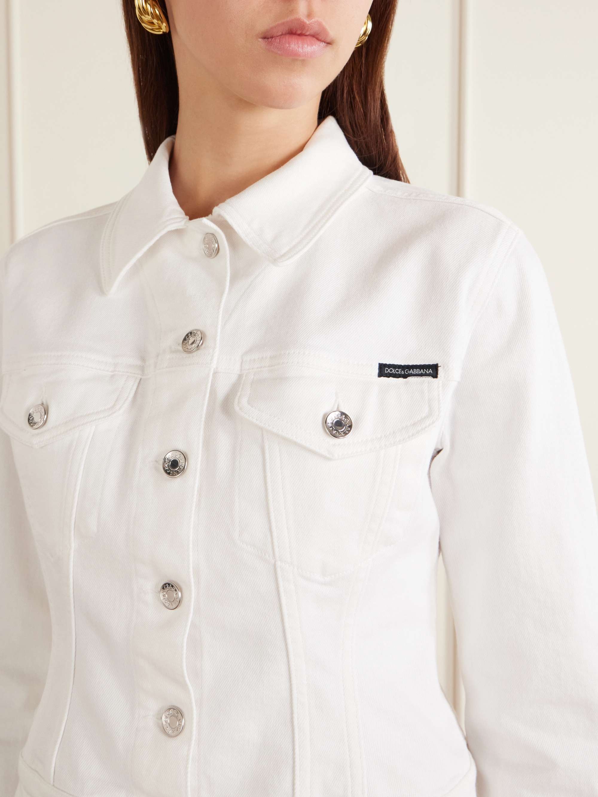 DOLCE&GABBANA Denim jacket | NET-A-PORTER