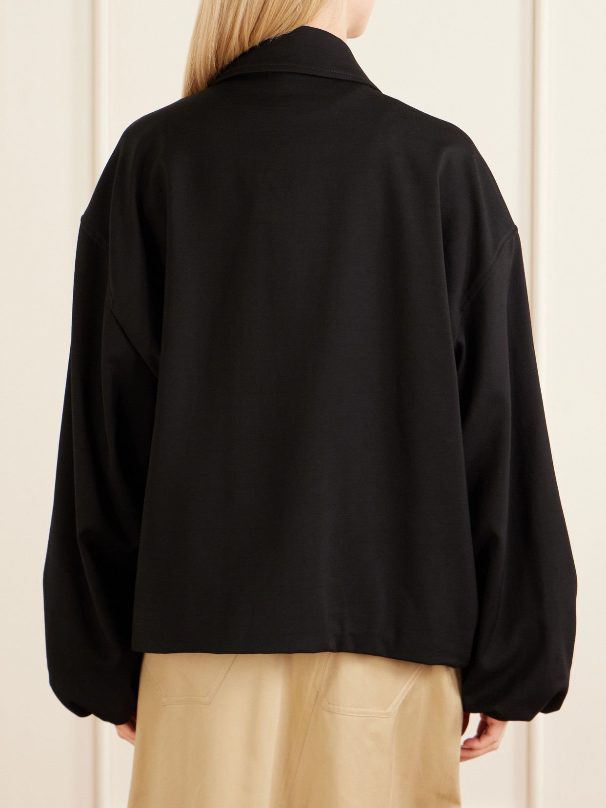 Loewe Twill-trimmed Shell Jacket In Multi