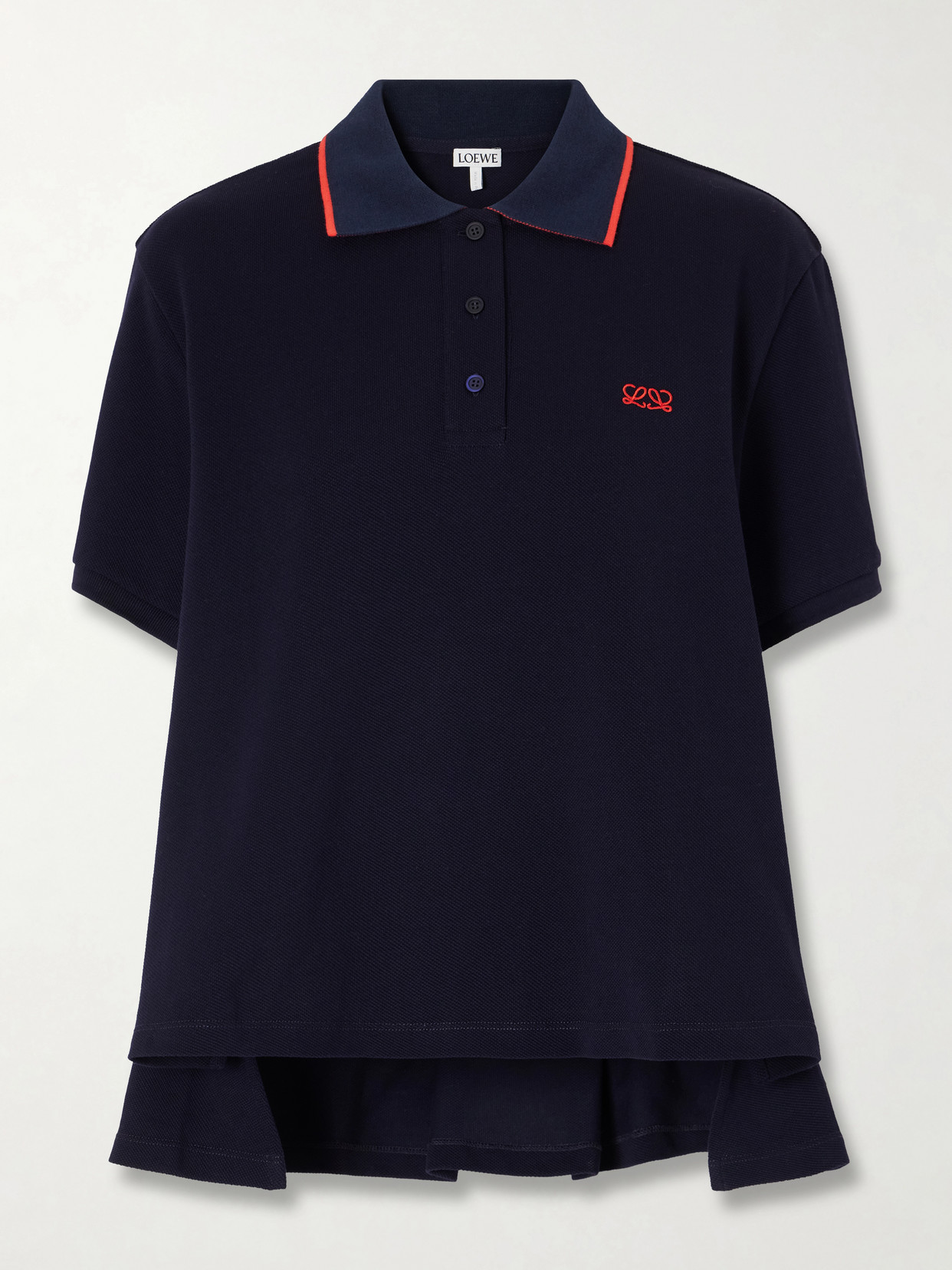 Logo-Embroidered Cotton-Piqué Polo