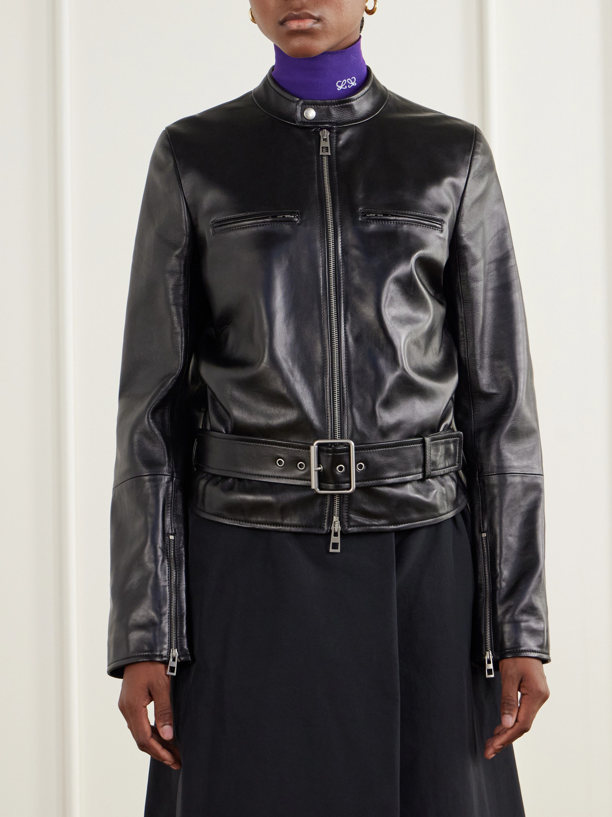 Leather Biker Jacket