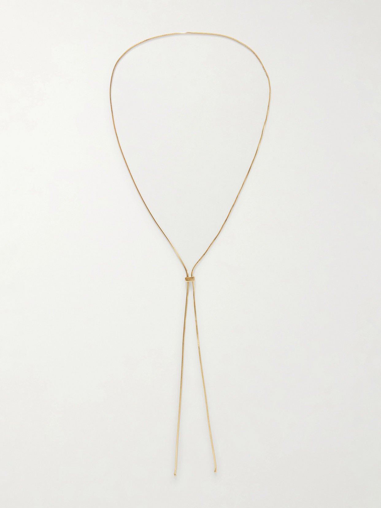 Loren Stewart Bolo Gold-pendant Sterling-silver Necklace