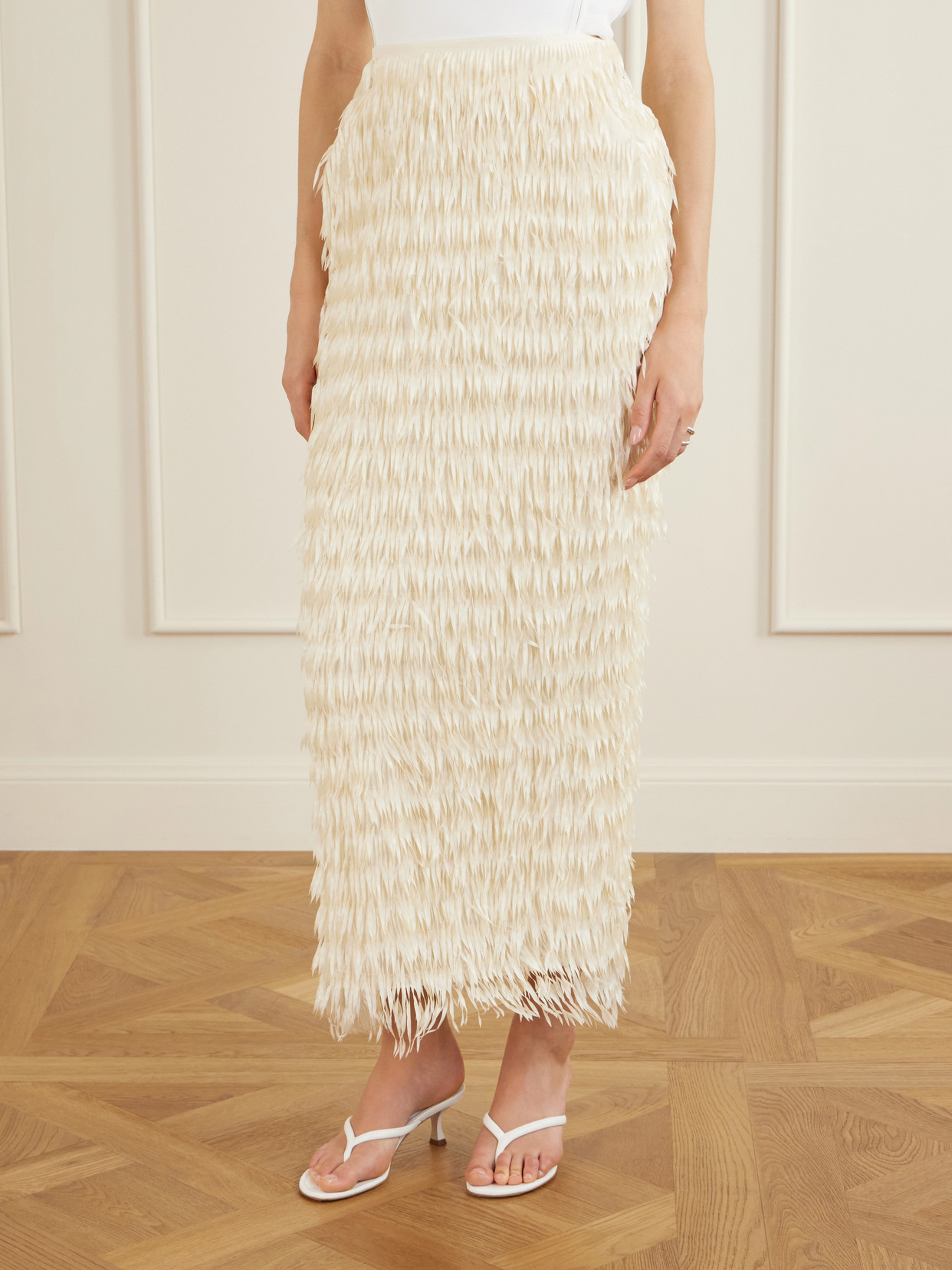 Resonate Fringed Midi