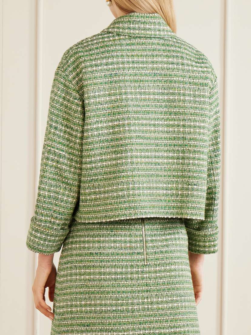 Carolina Herrera Cotton-blend Tweed Jacket | Thumbnail 3 Carolina Herrera Cotton-blend Tweed Jacket | Thumbnail 3