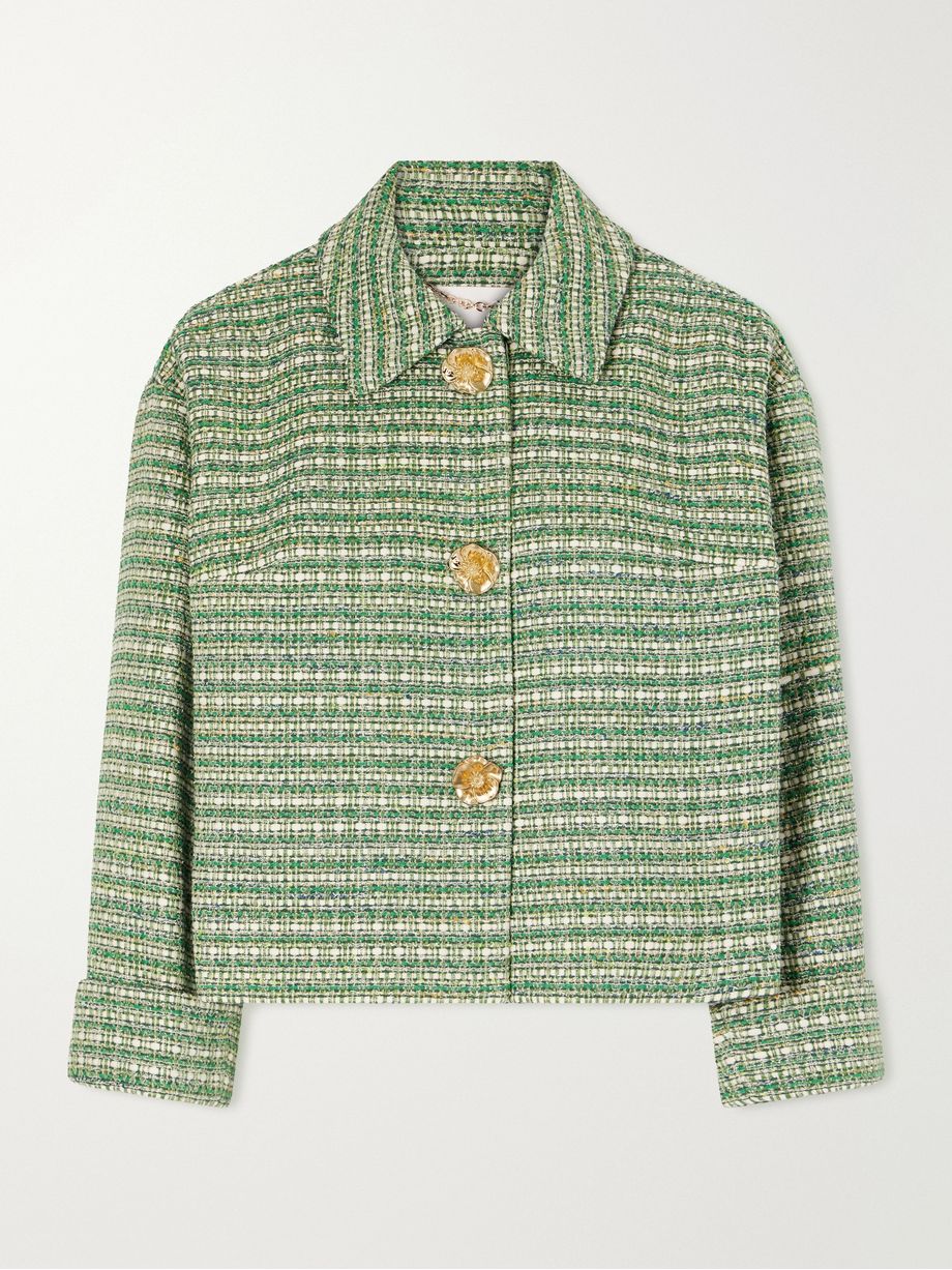 Cotton-blend tweed jacket