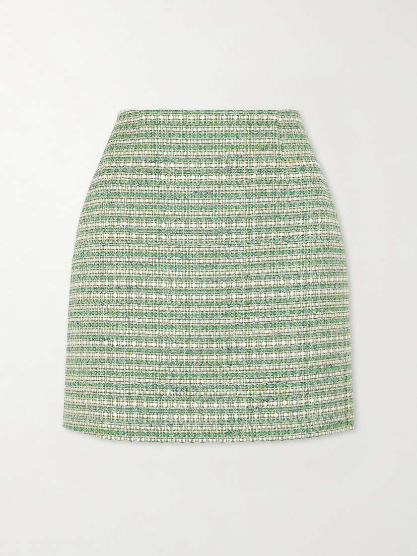 Carolina Herrera Tweed Mini Skirt
