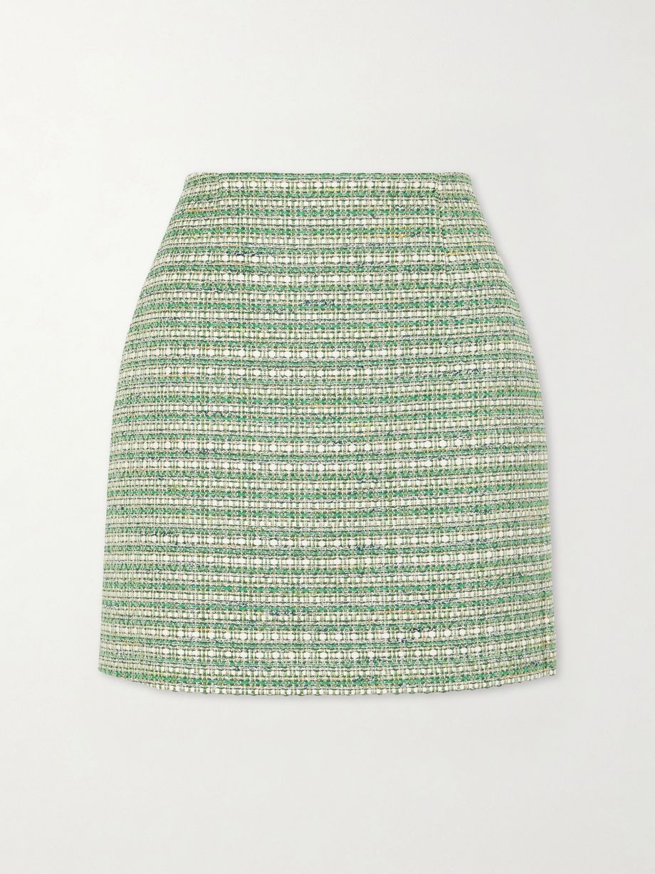 Tweed mini skirt