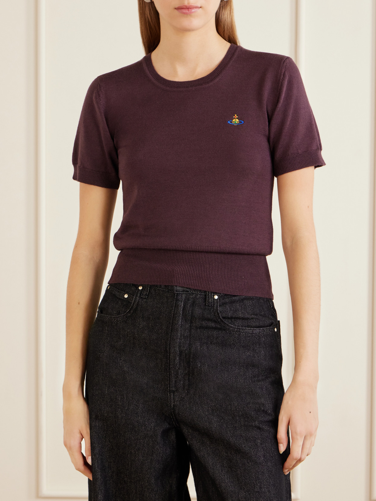 Bea Logo-Embroidered T-Shirt