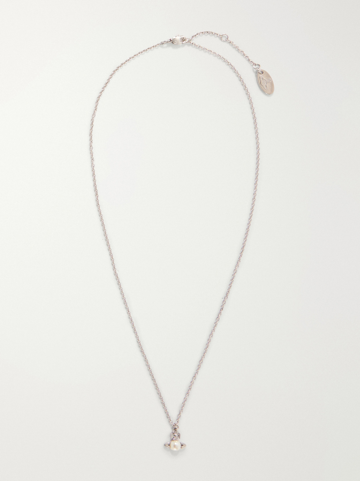 Vivienne Westwood Balbina Silver-tone Pendant Necklace