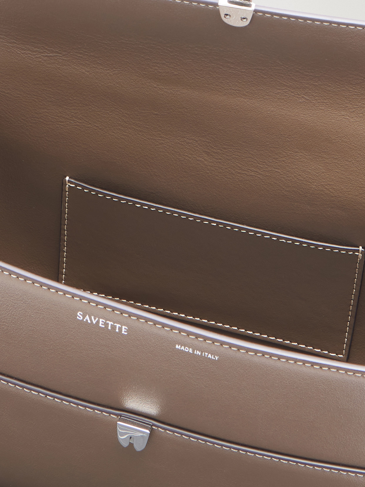 Symmetry Trapeze Pochette Leather Tote