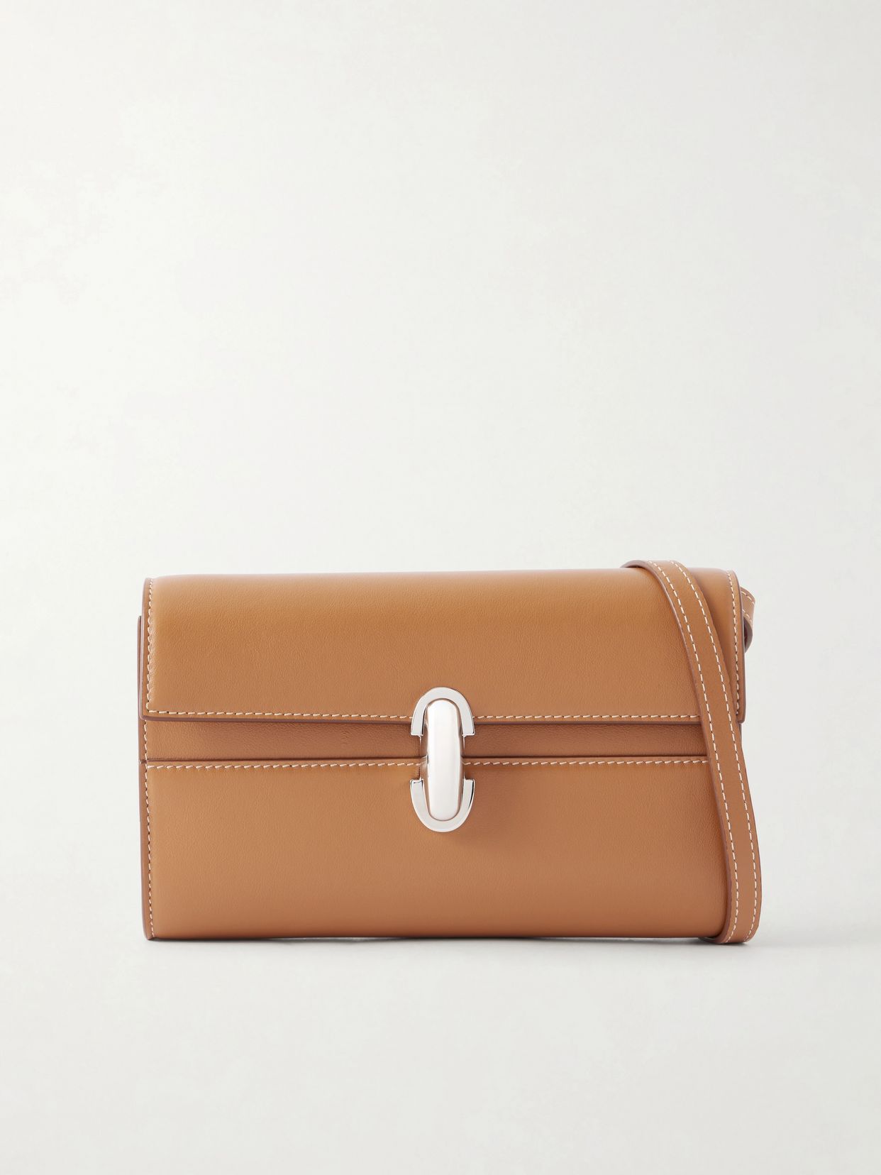 Symmetry mini leather shoulder bag