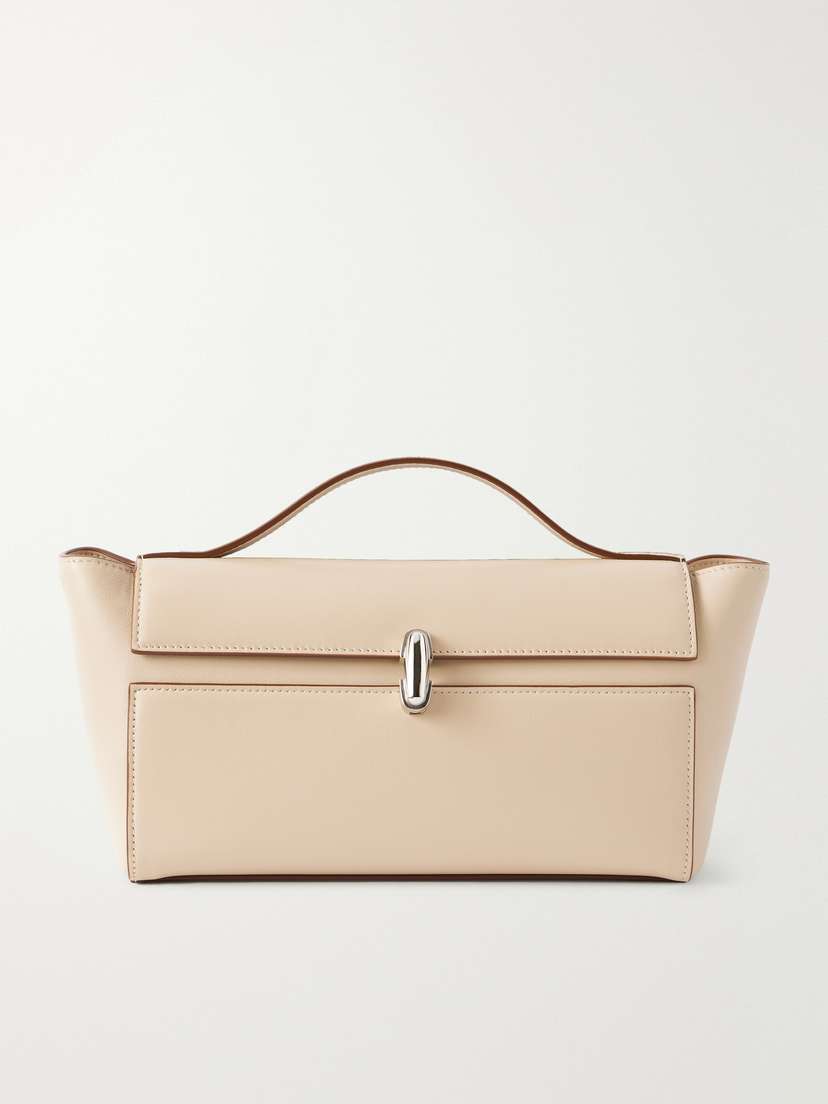Savette Symmetry Trapeze Pochette Leather Tote | Thumbnail 7 Savette Symmetry Trapeze Pochette Leather Tote | Thumbnail 7