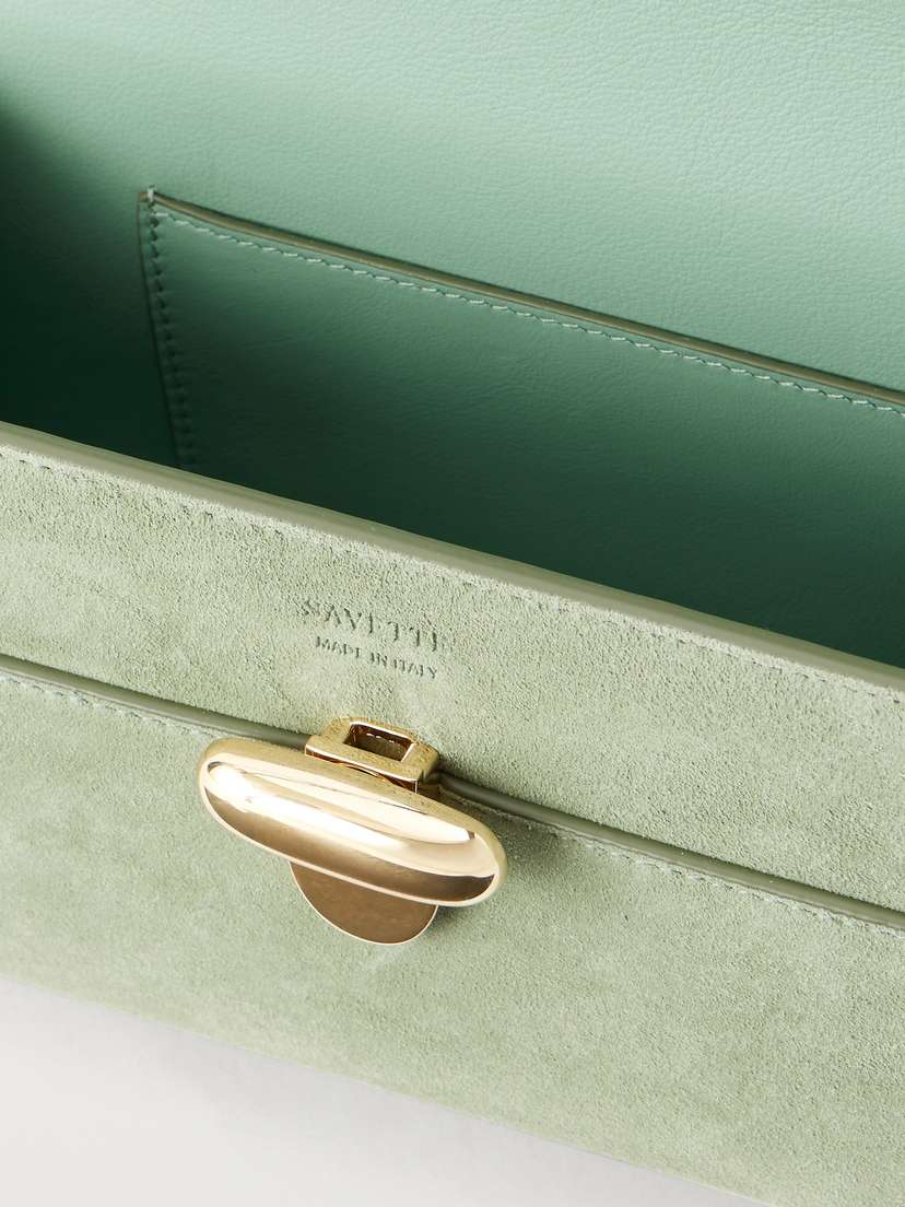Savette Symmetry Pochette Suede Tote | Thumbnail 6