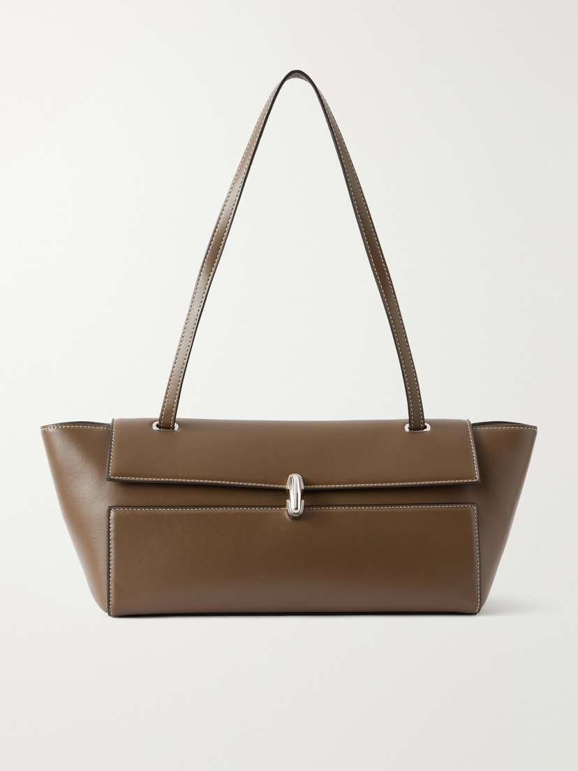 Savette Symmetry Trapeze Leather Shoulder Bag | Thumbnail 7