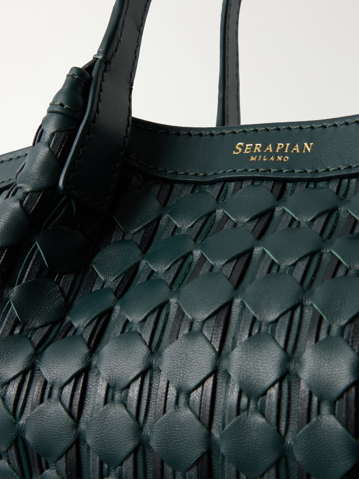 Secret Mosaico Leather Tote