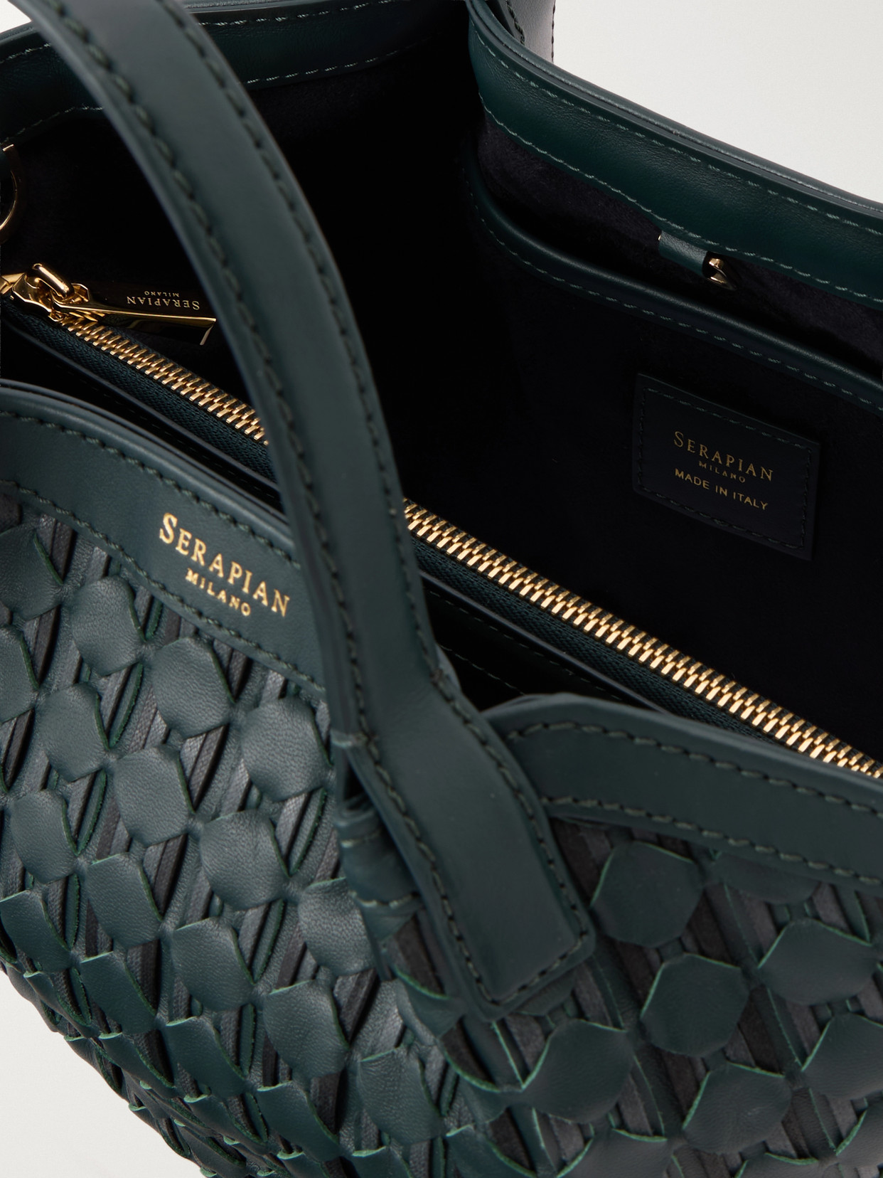 Secret Mosaico Leather Tote