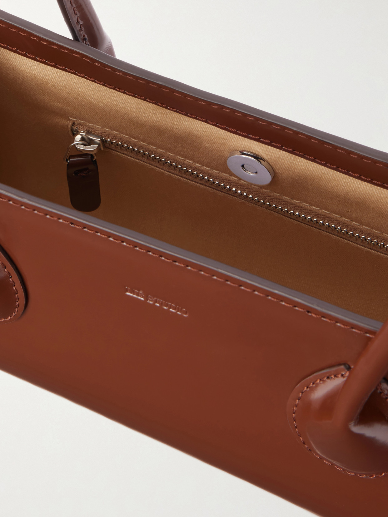 Lié Studio - The Lou Patent-Leather Bag