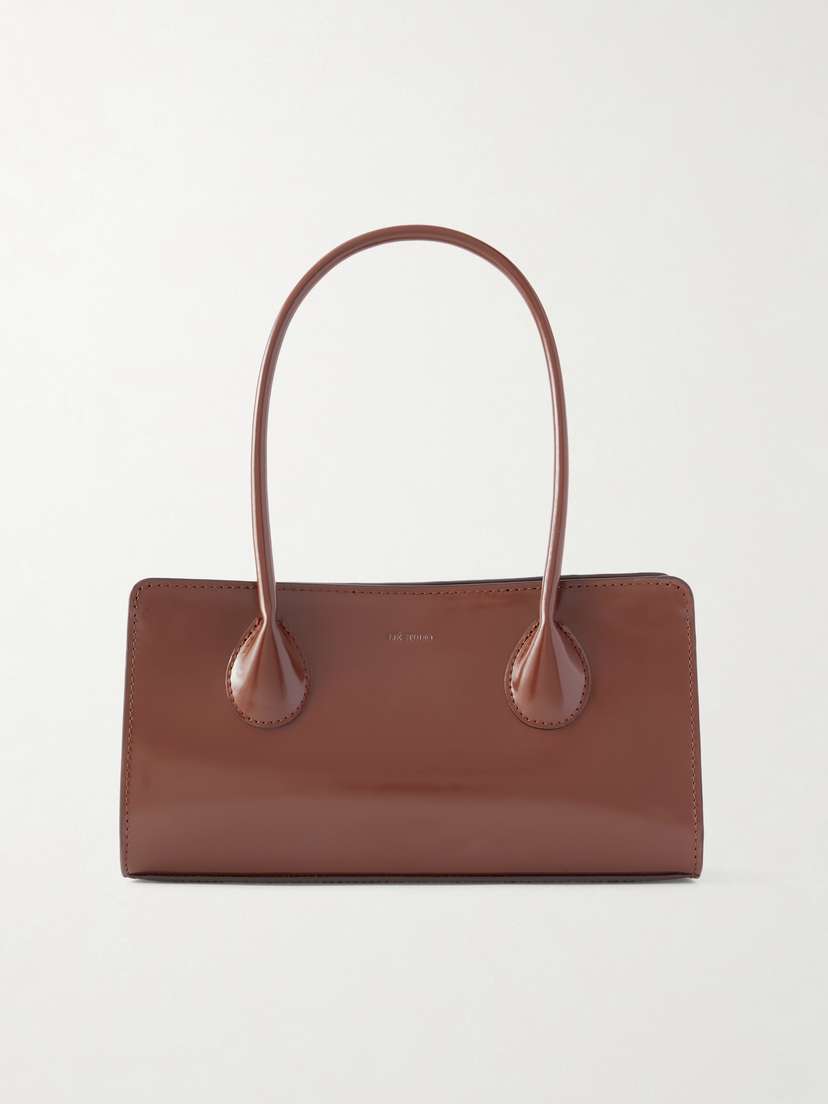 LIÉ STUDIO The Lou Patent-leather Bag