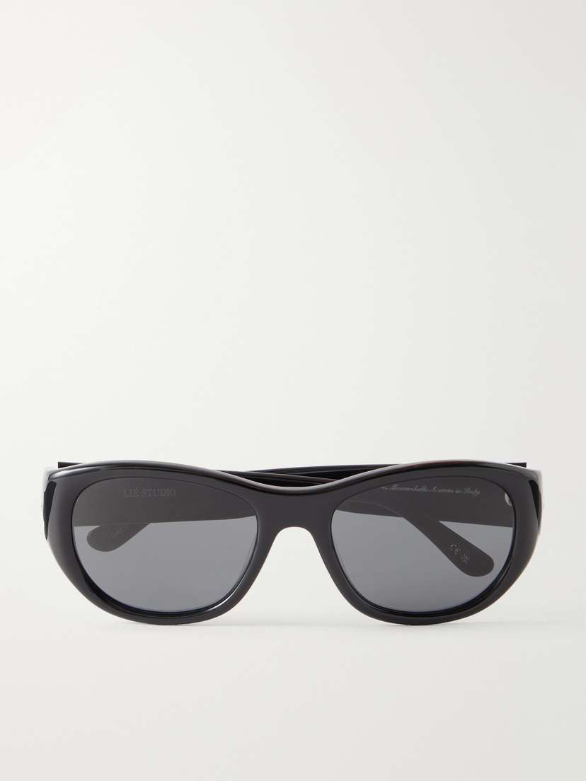 LIÉ STUDIO Lee Oval-frame Acetate Sunglasses
