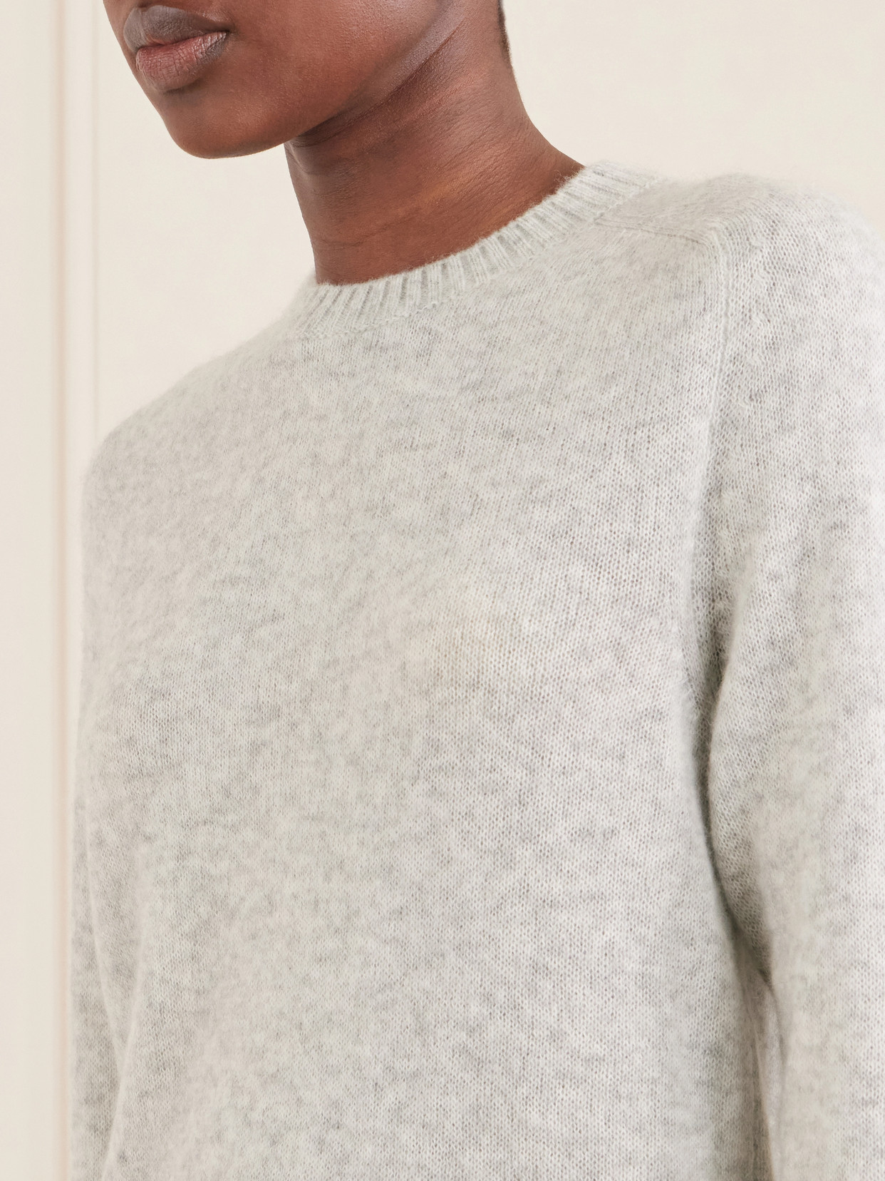 Nimbus Laurel Knitted Cashmere And Silk-Blend Sweater