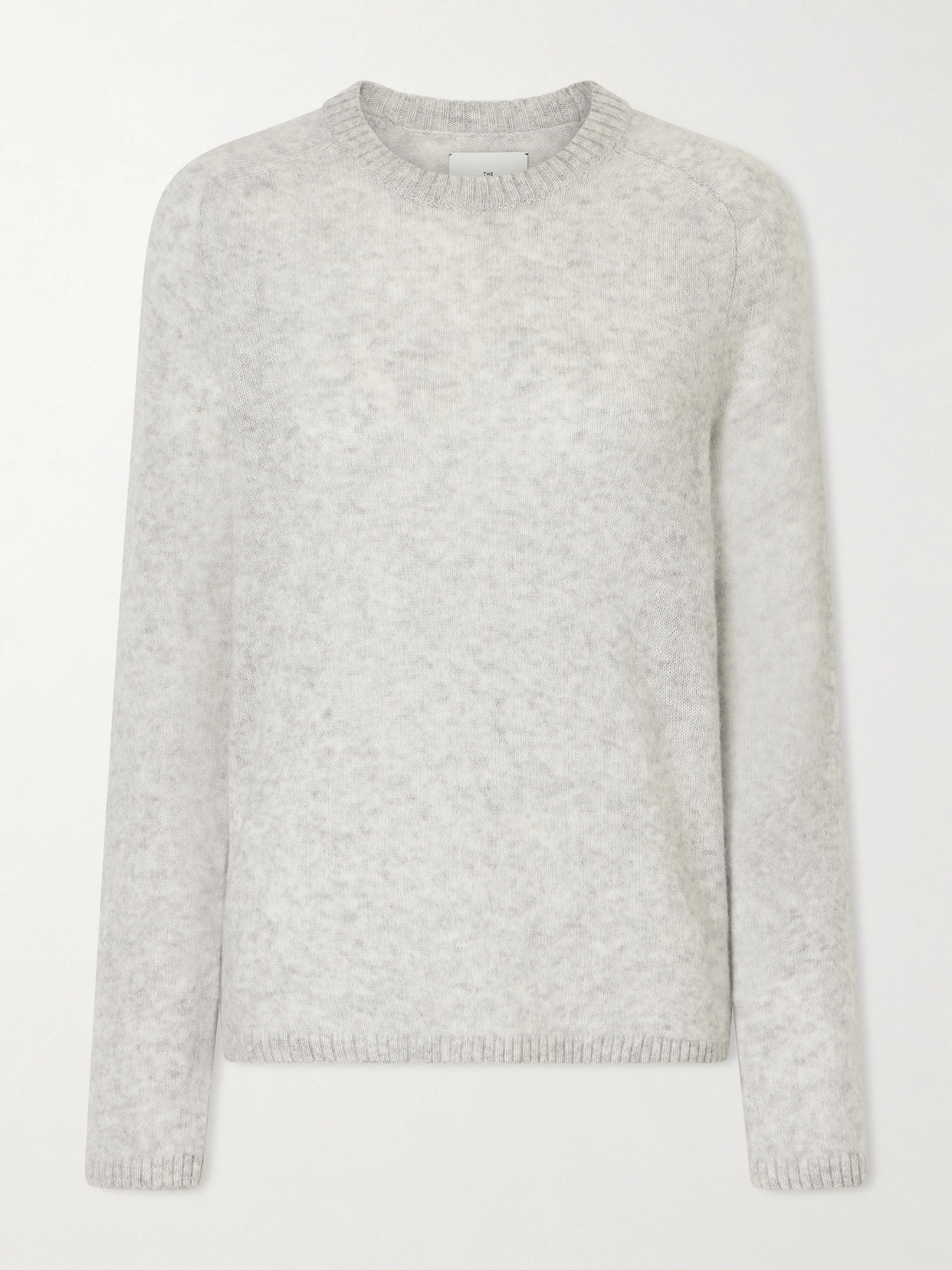 The Elder Statesman Nimbus Laurel Knitted Cashmere And Silk-blend Sweater In Multi