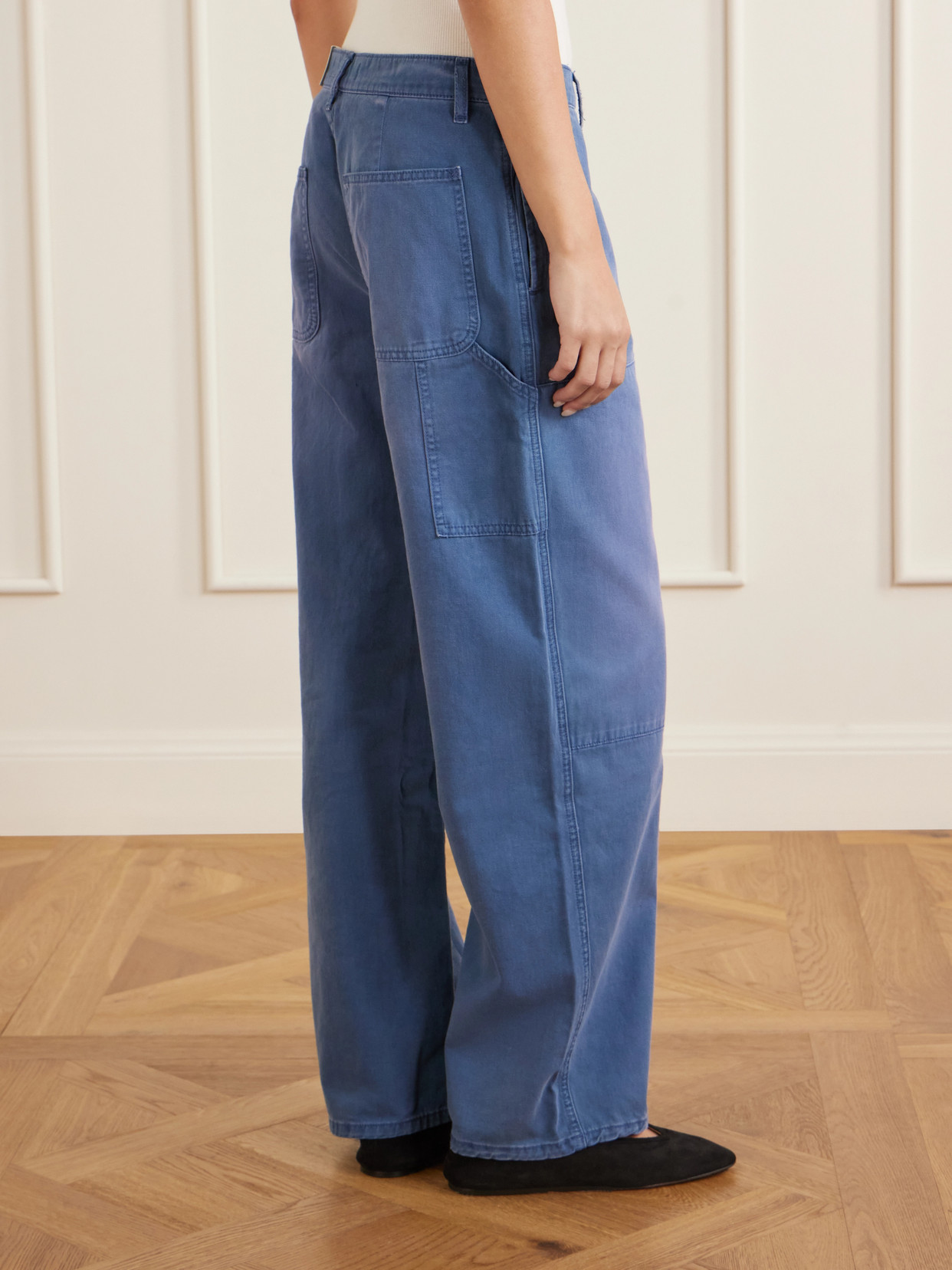 B Sides Painter Mid-rise Straight-leg Jeans In Multi