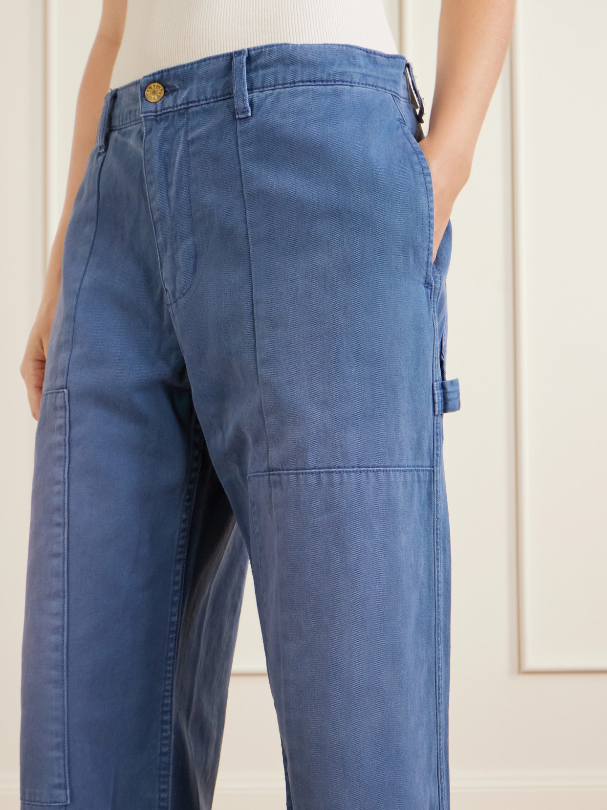 B Sides Painter Mid-rise Straight-leg Jeans In Multi