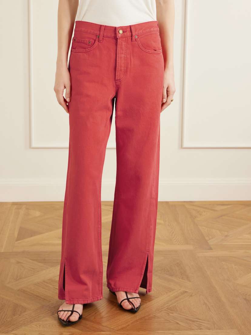 B SIDES Charlot Relaxed Mid-rise Straight-leg Jeans | Thumbnail 3
